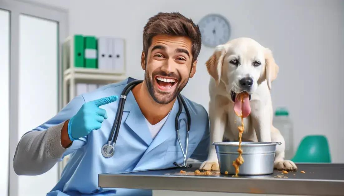 Cachorro vomitando após a castração: é normal?