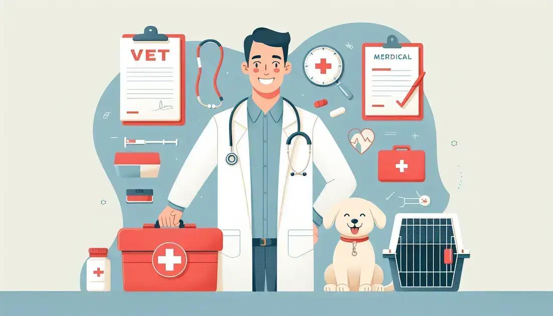 O que levar para uma consulta veterinária