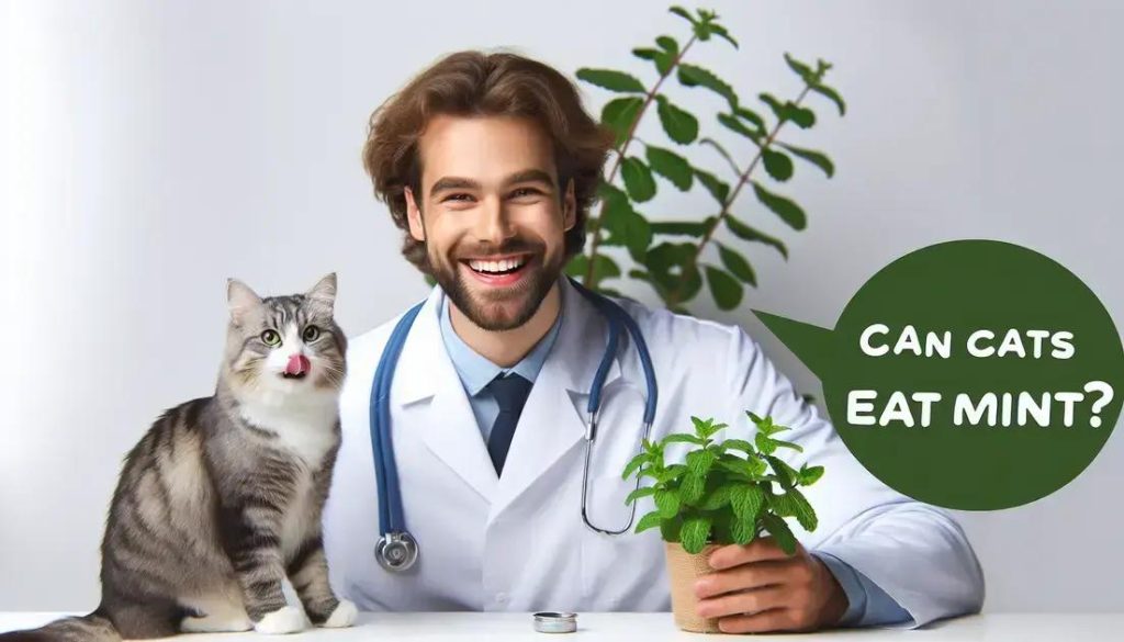 Plantas para felinos: gato pode comer hortelã?